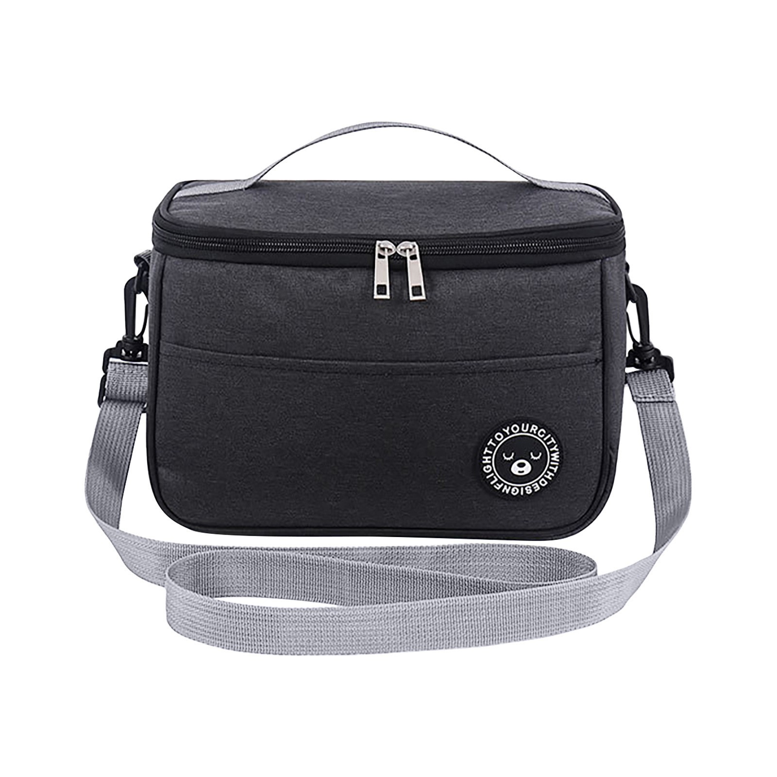 Food Storage Keep Warm - กระเป๋าปิคนิคแบบพกพากล่องอาหารกลางวันฉนวนความร้อน Tote Cooler กระเป๋าถือกระเป๋าเป้สะพายหลังกันน้ํา Bento กระเป๋าโรงเรียนถุงเก็บอาหาร
