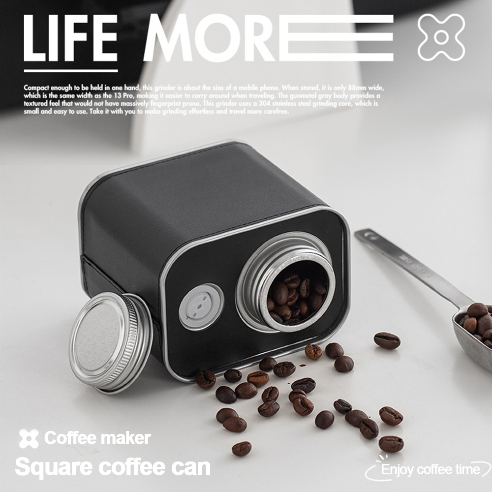 Food Storage Ideas - เมล็ดกาแฟสุญญากาศกระป๋องกลางแจ้งตั้งแคมป์ดีบุกกล่องเกรดอาหารบรรจุภัณฑ์การจัดเก็บสดหายใจกระป๋องเหล็ก