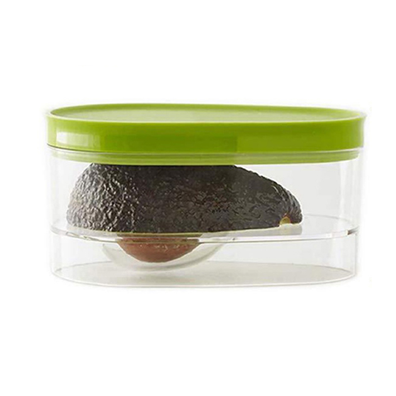Food Storage Containers Plastic Box - กล่องเก็บอะโวคาโด ประหยัดพื้นที่ กล่องพลาสติกใส่ผลไม้สำหรับใช้ในบ้าน อุปกรณ์ครัว กล่องเก็บผัก