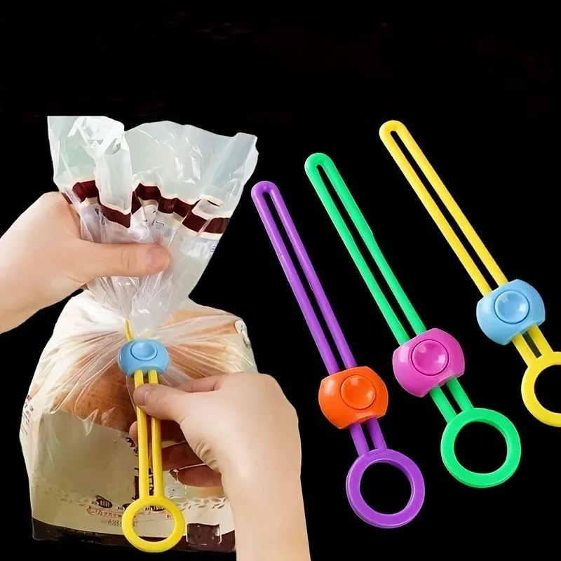 Food Storage Hot - 5/10ชิ้นคลิปหนีบเก็บอาหารแบบพกพาใช้ซ้ำได้ใช้ซ้ำได้คลิปหนีบจับอาหารที่เก็บเครื่องครัวซีลเลอร์อุปกรณ์ครัว