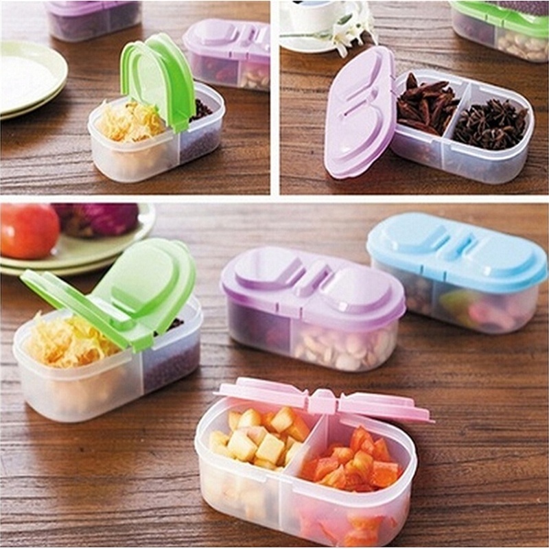 Food Storage Keep Warm - กล่องพลาสติกกันกระแทกแบบพกพาภาชนะใส่อาหารกล่องข้าวกลางวันอาหารกลางวันผลไม้กลางแจ้งกล่องกลางแจ้งสำหรับทริปกล้วย