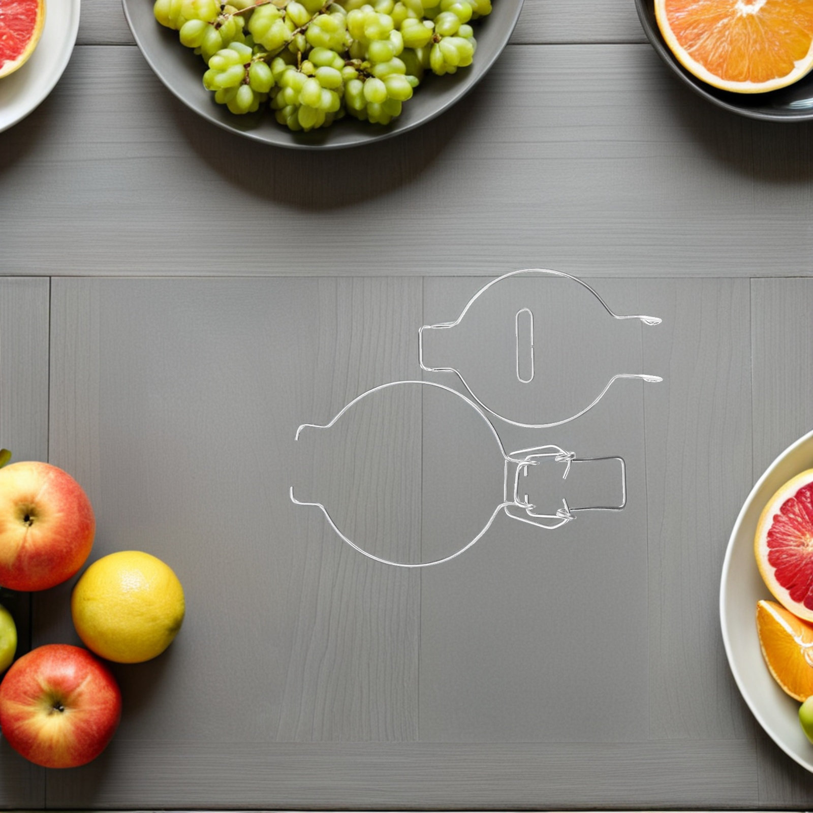 Food Storage In Stainless Steel - คลิปล็อคสายสแตนเลส 4 ชิ้น สำหรับปิดผนึกขวดแก้ว ป้องกันอากาศเข้า เก็บรักษาอาหารในครัว