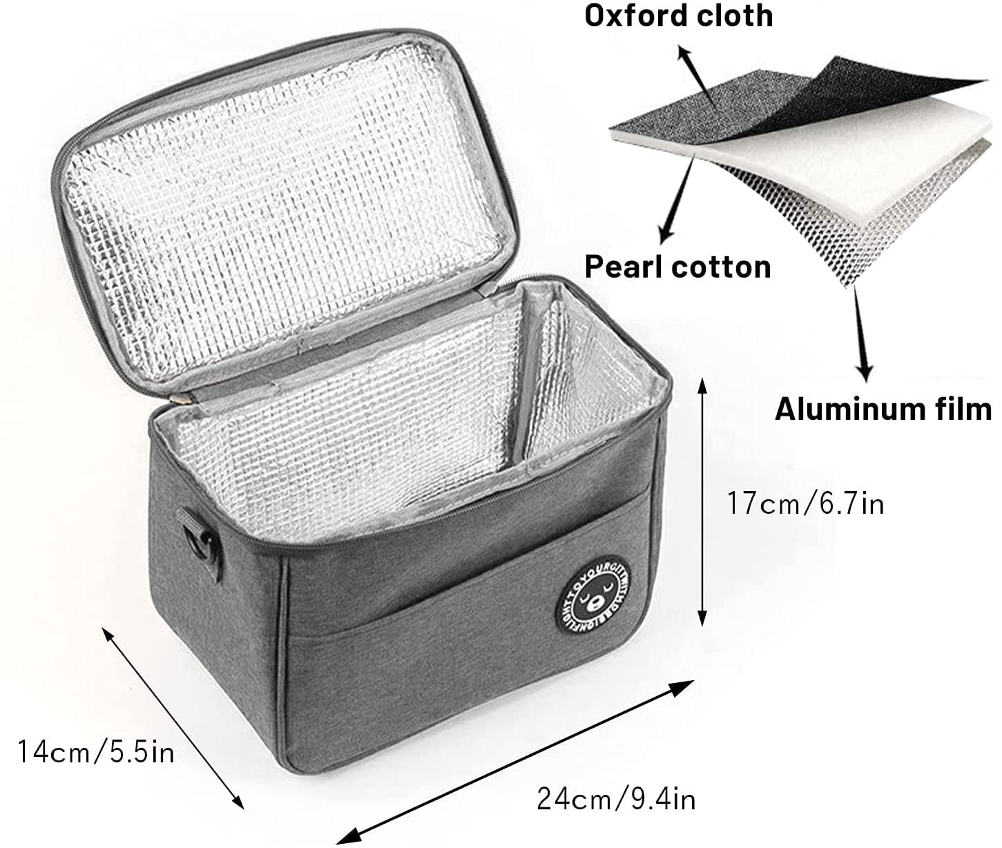 กระเป๋าปิคนิคแบบพกพากล่องอาหาร - Food Storage Keep Warm บทวิจารณ์และราคา