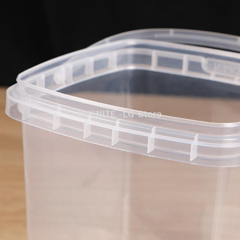 10 ชิ้น ถังพลาสติก 500/1000 มล - Food Storage Containers Plastic Box บทวิจารณ์และราคา