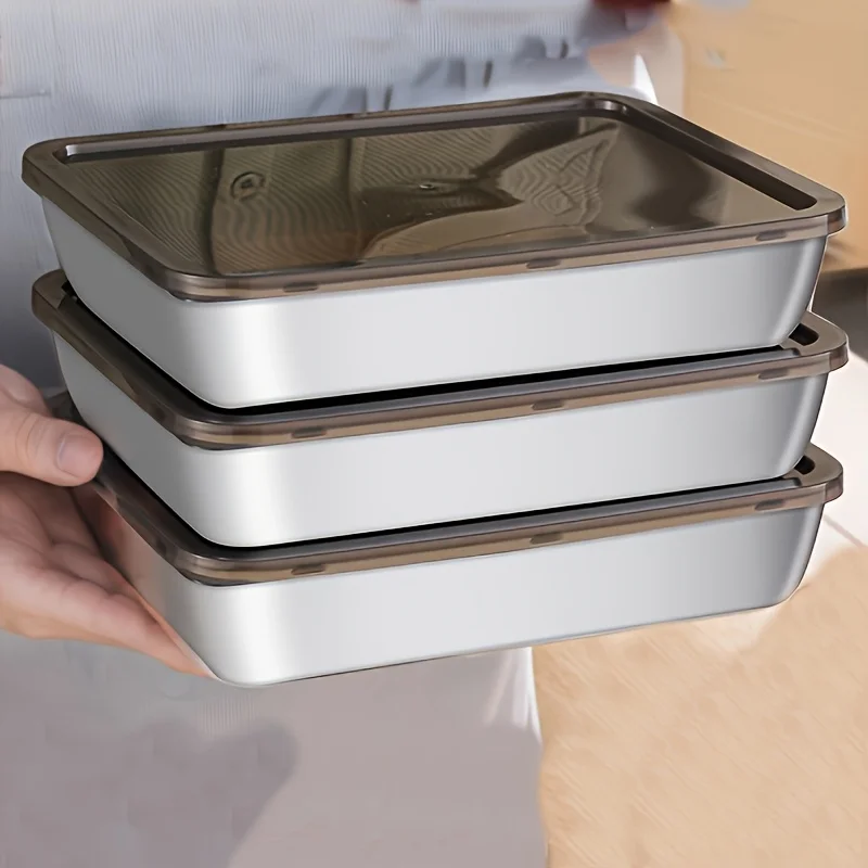 ชุดกล่องเก็บอาหารสแตนเลส 5 ชิ้ - Food Storage In Stainless Steel บทวิจารณ์และราคา