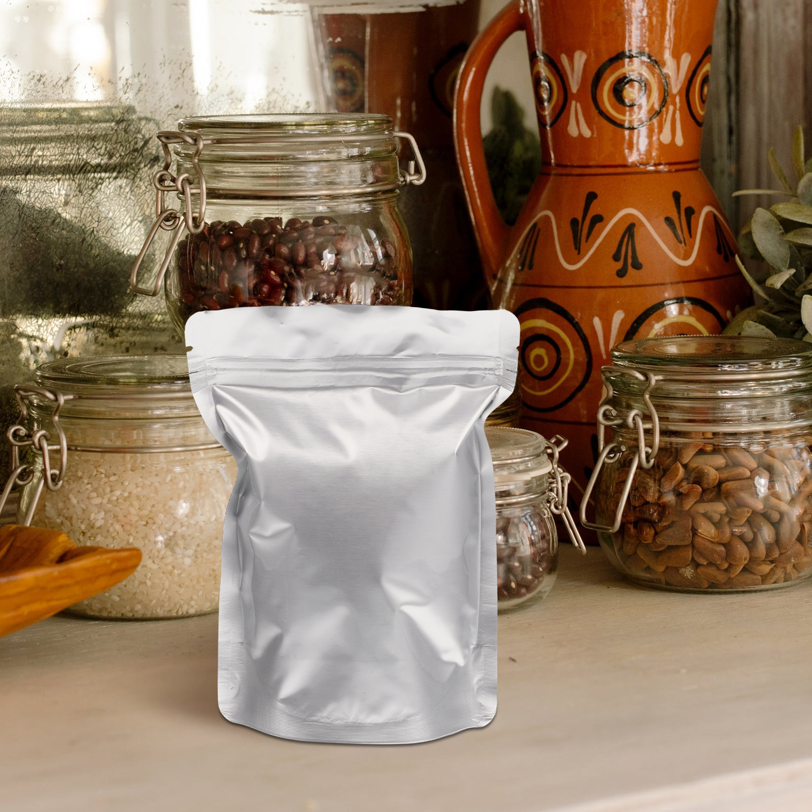 ถุงเก็บอาหารแบบปิดผนึกได้ 50 ช - Food Storage Bag บทวิจารณ์และราคา