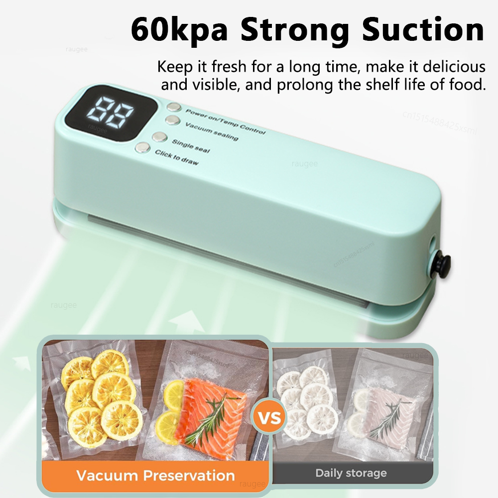 เครื่องซีลถุงสูญญากาศขนาดเล็ก  - Food Storage Vacuum Sealer Machine บทวิจารณ์และราคา