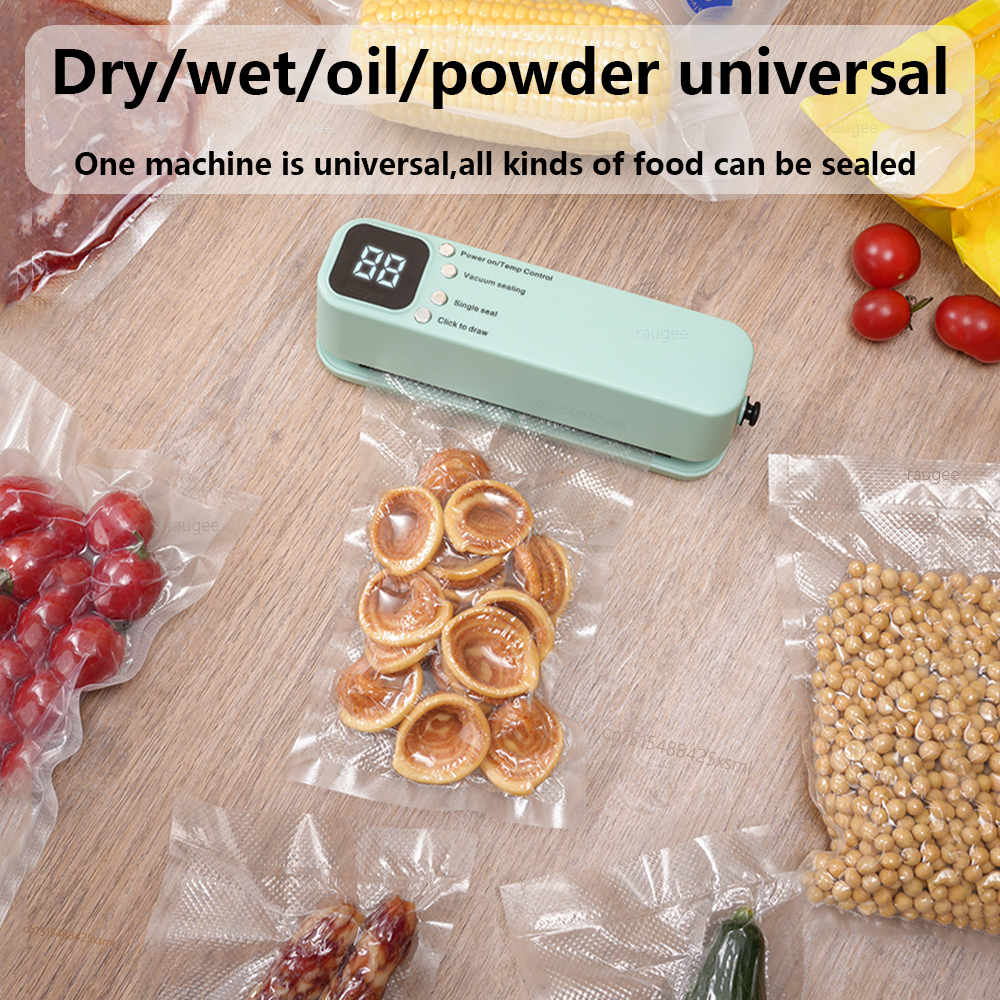 เครื่องซีลถุงสูญญากาศขนาดเล็ก  - Food Storage Vacuum Sealer Machine บทวิจารณ์และราคา