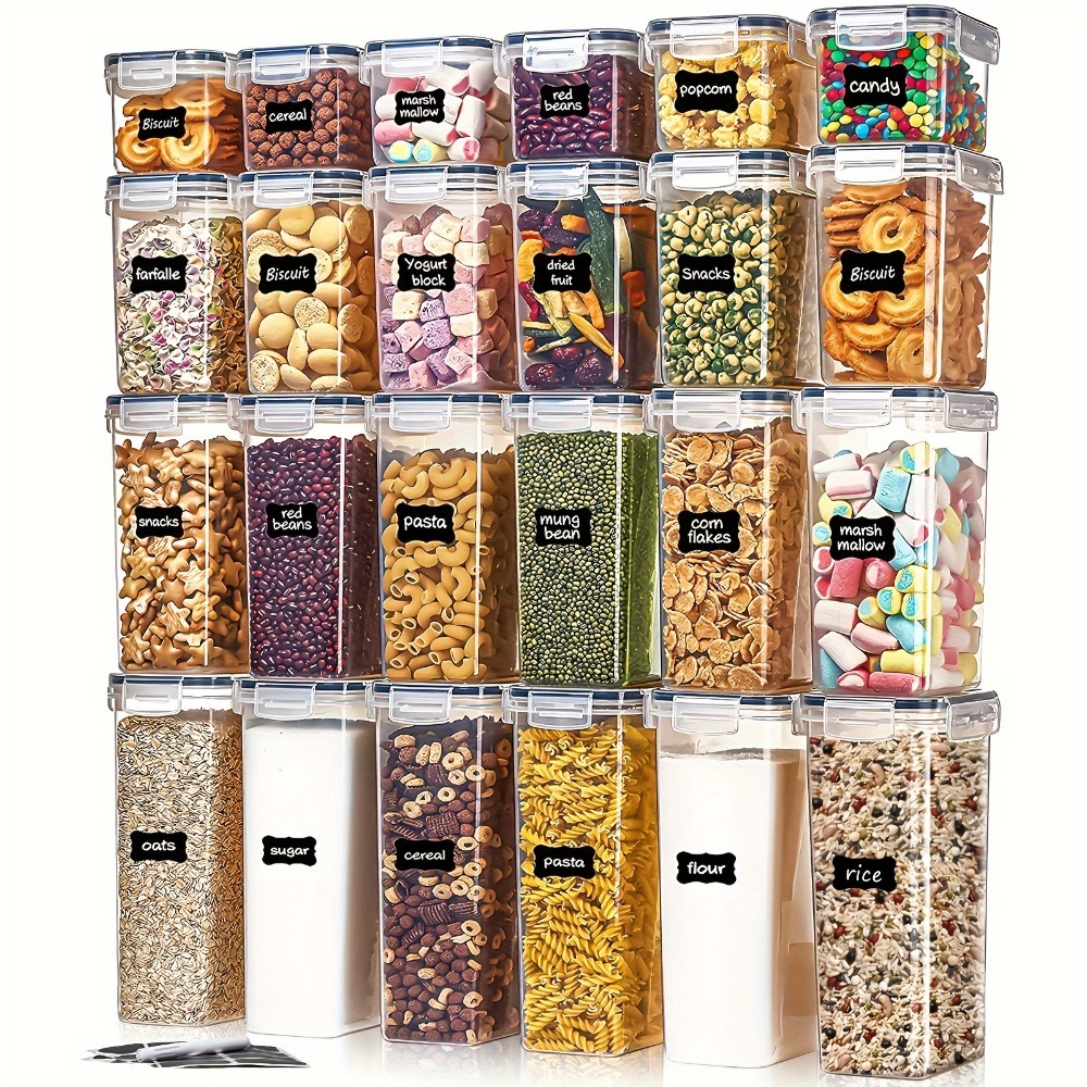 24 ชิ้น กล่องเก็บอาหาร 12 กล่อ - Food Storage Order บทวิจารณ์และราคา