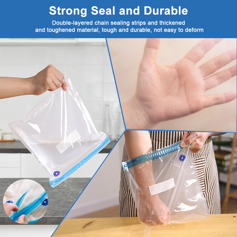 ถุงสูญญากาศ อาหารแบบใช้ซ้ําได้ - Food Storage Hot บทวิจารณ์และราคา