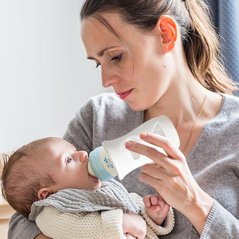 ปลอกซิลิโคนป้องกันขวดนมสำหรับค - Food Storage Moms บทวิจารณ์และราคา