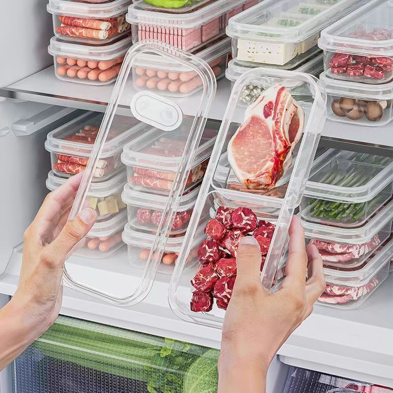 กล่องเก็บอาหารสด; กล่องจัดระเบ - Food Storage Containers Plastic Box บทวิจารณ์และราคา