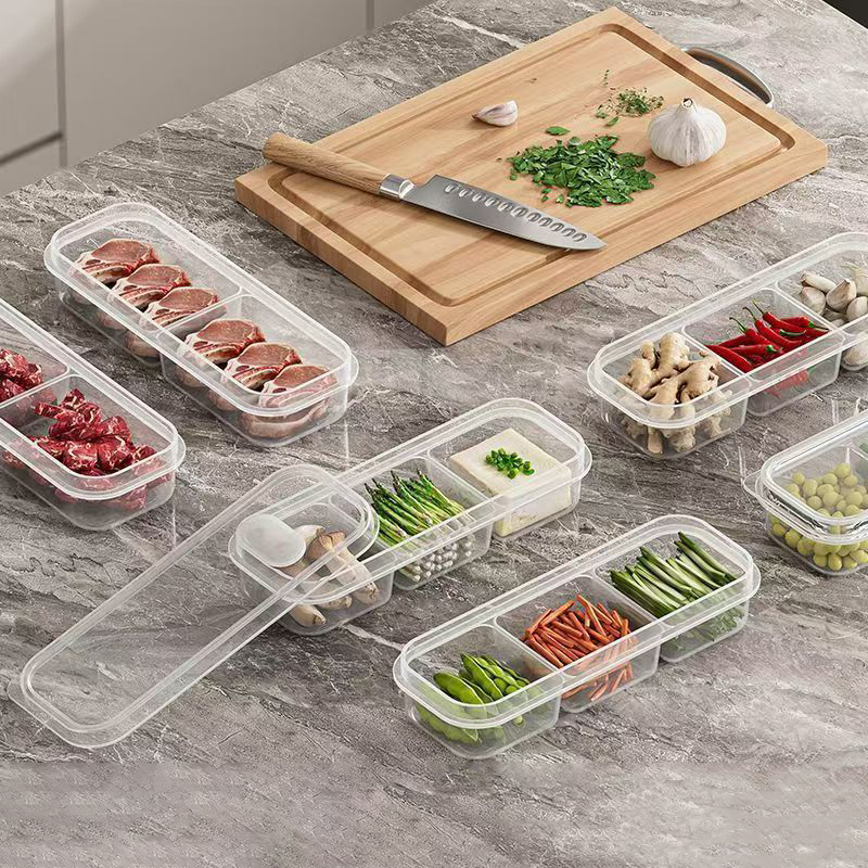 กล่องเก็บอาหารสด; กล่องจัดระเบ - Food Storage Containers Plastic Box บทวิจารณ์และราคา