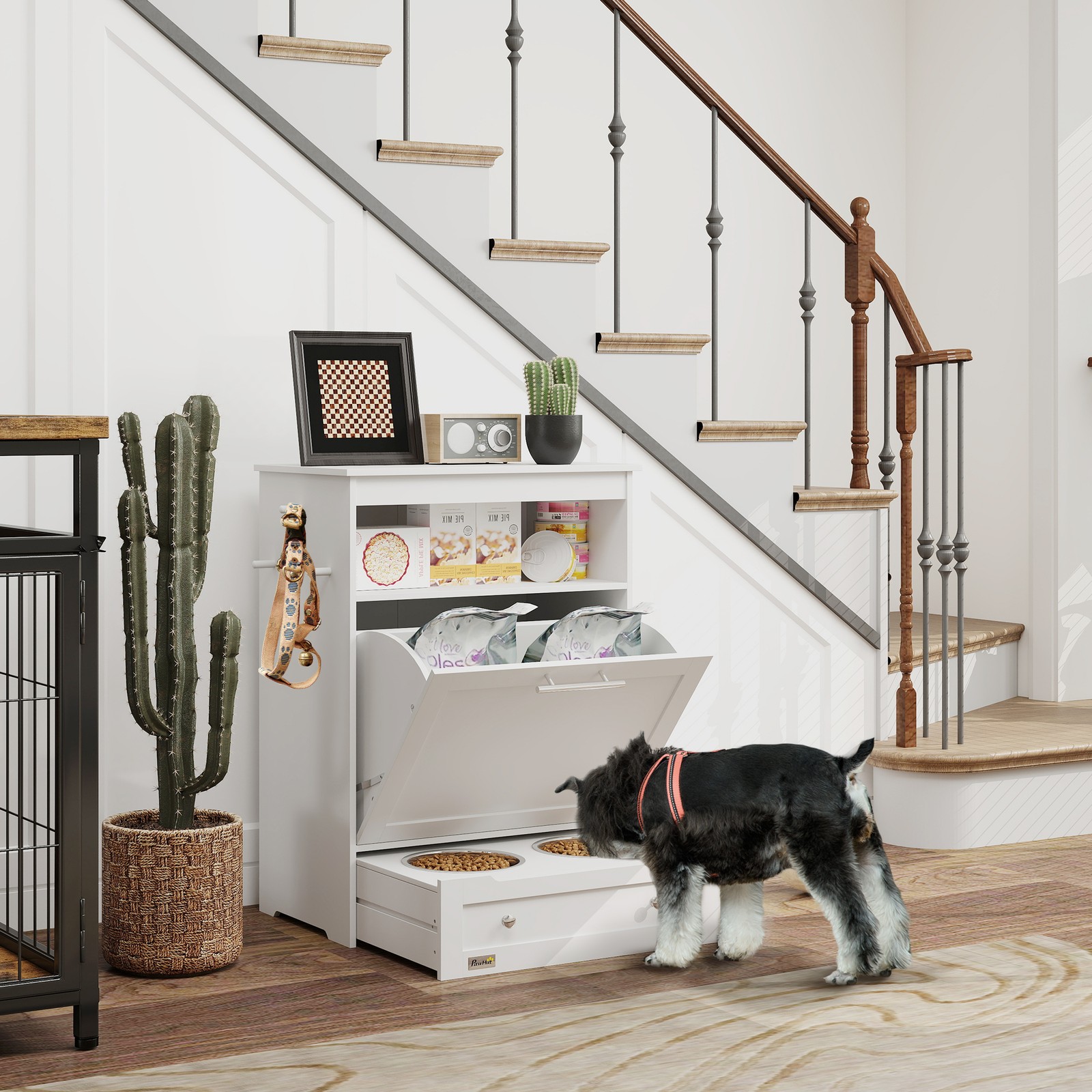 สถานีให้อาหารสัตว์เลี้ยง, ตู้เ - Food Storage In Cabinets บทวิจารณ์และราคา