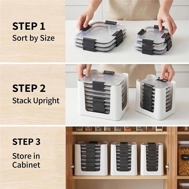 SOFT-For Rubbermaid Brilliance - Food Storage Kitchen Cabinet บทวิจารณ์และราคา