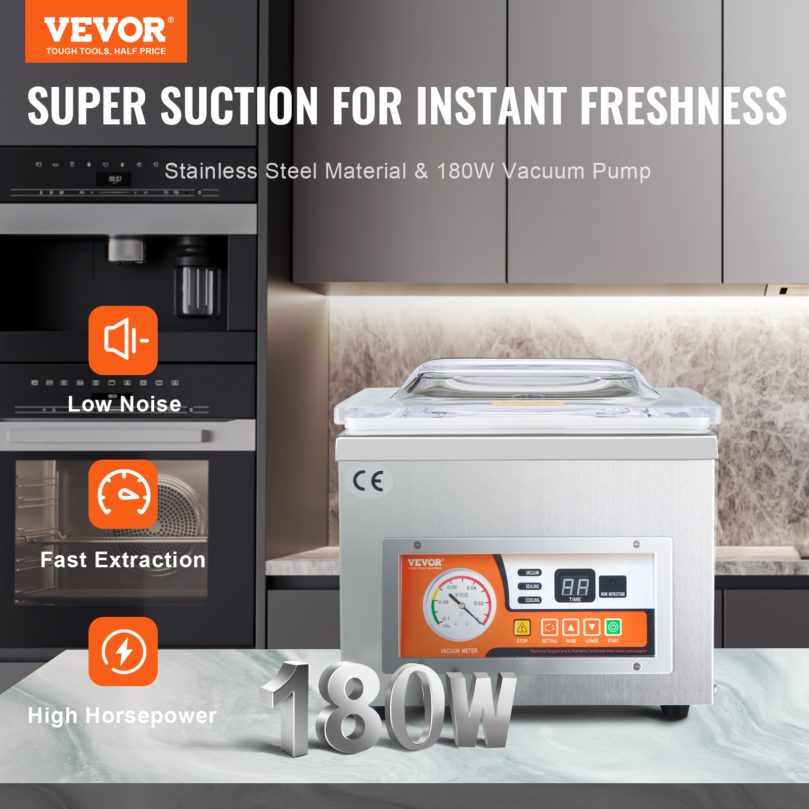 SucceBuy DZ-260A Chamber เครื่ - Food Storage Vacuum Sealer Machine บทวิจารณ์และราคา