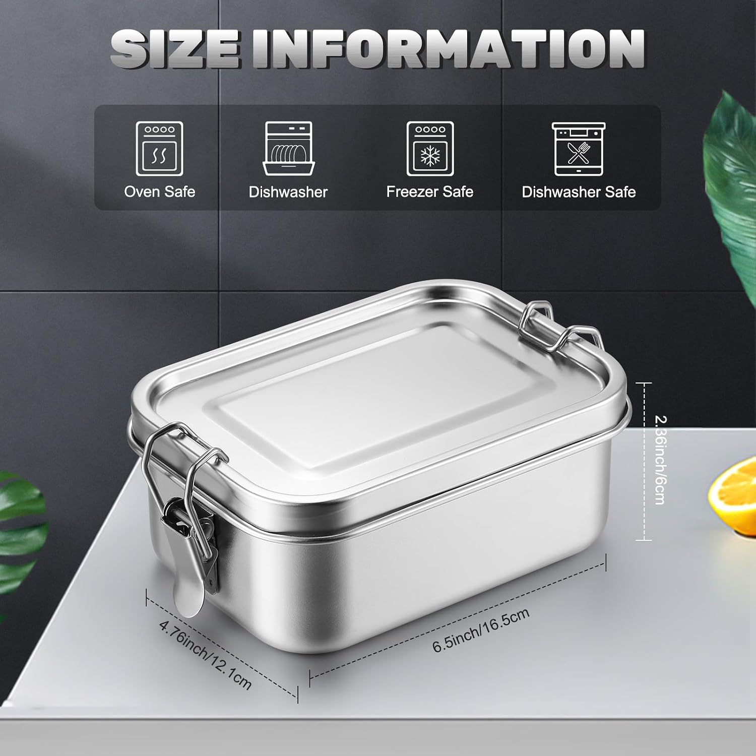 ภาชนะเก็บอาหารสแตนเลสพร้อมฝาปิ - Food Storage Hot บทวิจารณ์และราคา