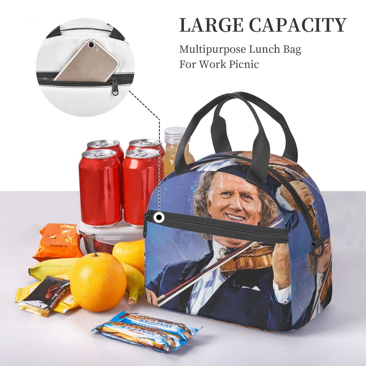 อังเดร ริว กระเป๋าใส่อาหารกลาง - Best Food Storage บทวิจารณ์และราคา