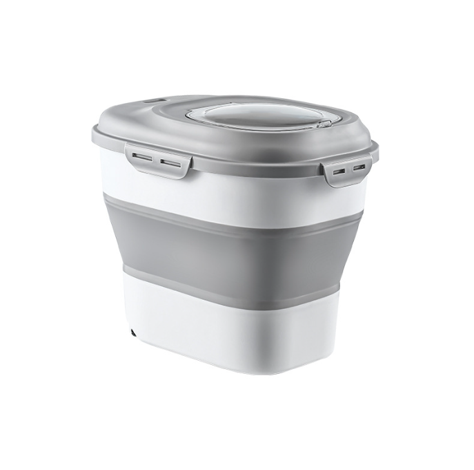 ถังอาหารสัตว์เลี้ยงแบบพับได้อเ - Best Food Storage บทวิจารณ์และราคา