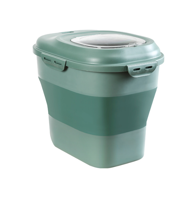 ถังอาหารสัตว์เลี้ยงแบบพับได้อเ - Best Food Storage บทวิจารณ์และราคา