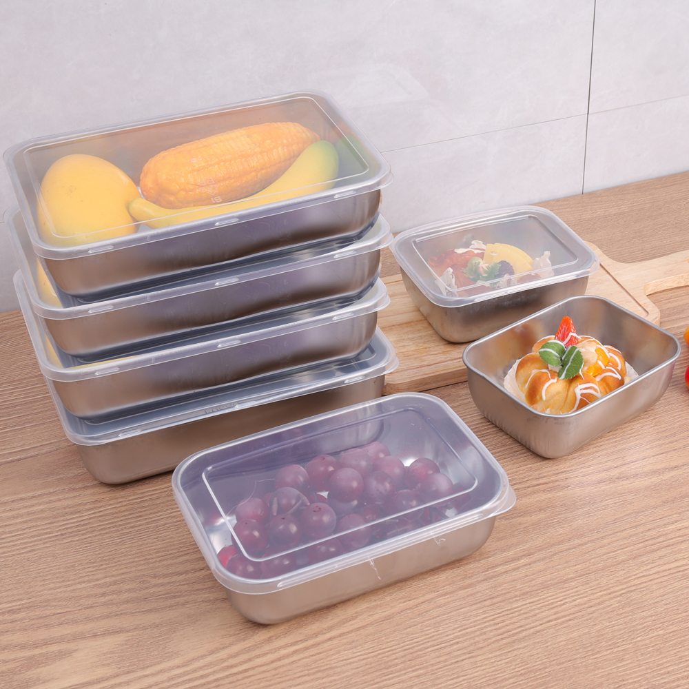 กล่องเก็บอาหารสแตนเลสกล่องเก็บ - Food Storage In Stainless Steel บทวิจารณ์และราคา