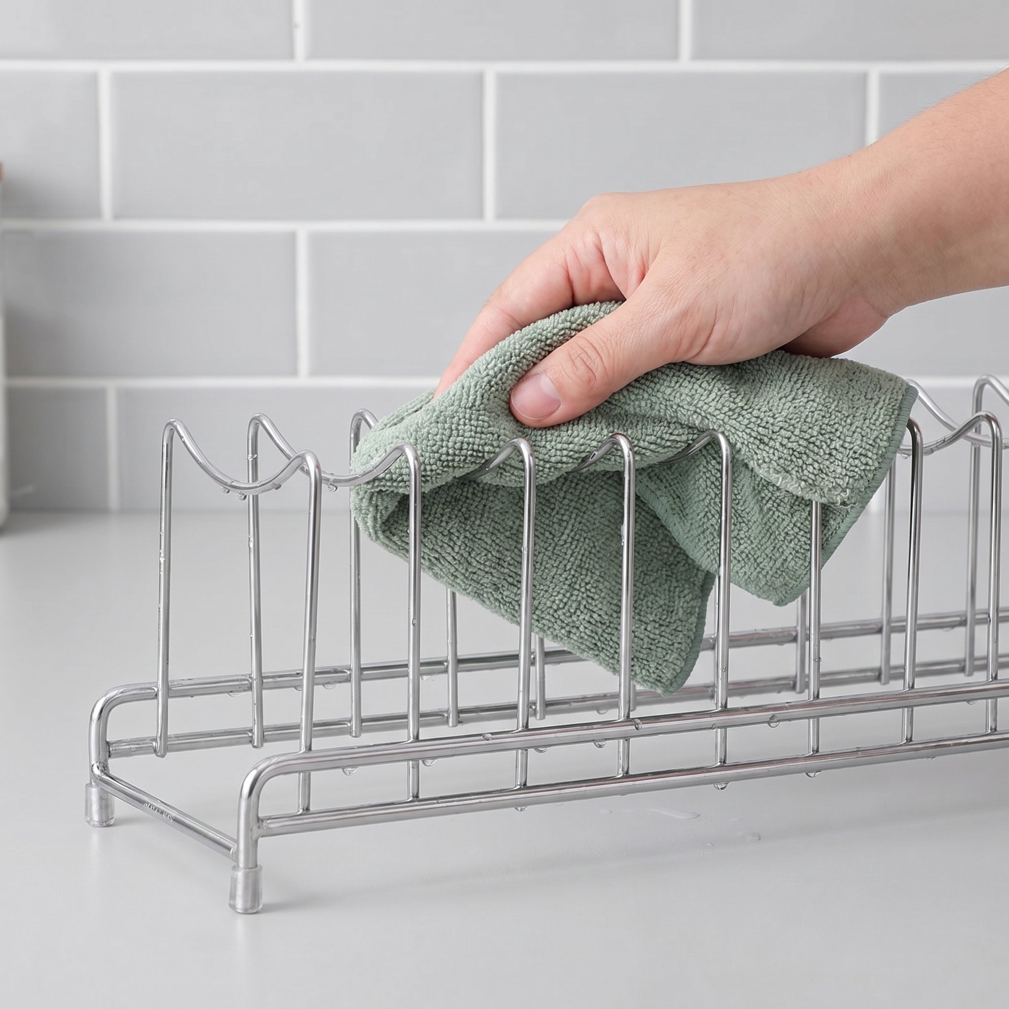 ชั้นวางฝาหม้อสแตนเลส 9 ช่อง สำ - Food Storage In Stainless Steel บทวิจารณ์และราคา