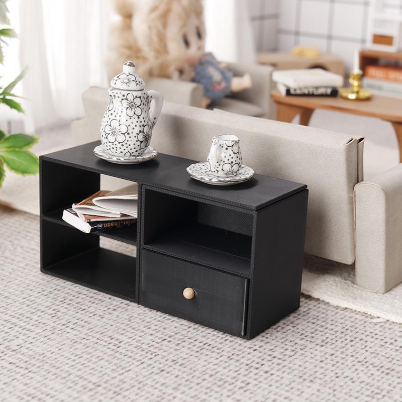 1 ชิ้น 1/12 ตู้เก็บของบ้านตุ๊ก - Food Storage In Cabinets บทวิจารณ์และราคา