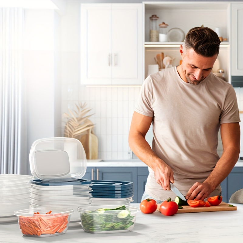ชุดภาชนะเก็บอาหารพลาสติกใสแบบซ - Food Storage Order บทวิจารณ์และราคา