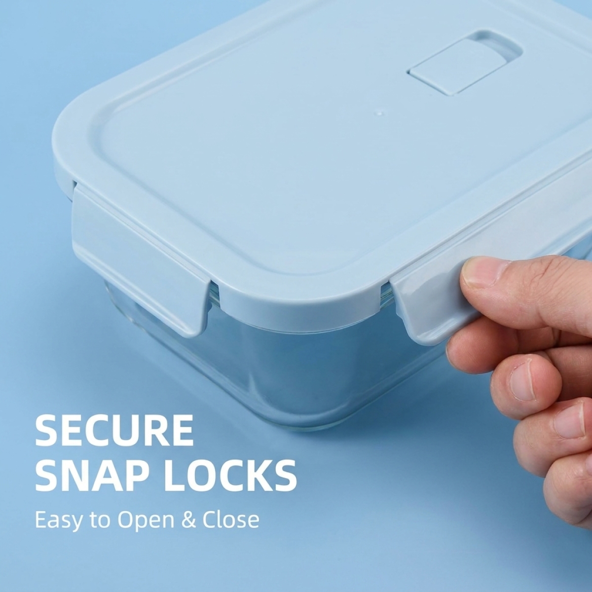 กล่องใส่อาหารแก้ว 2 ชิ้น ปลอดส - Food Storage Order บทวิจารณ์และราคา