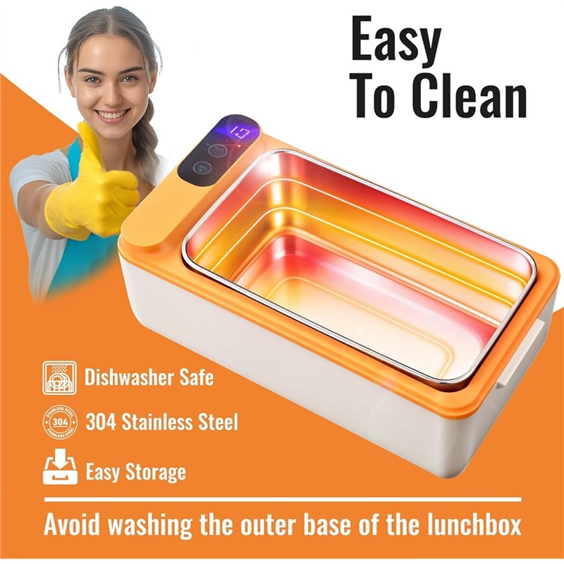 【ขายเร็ว】กล่องอาหารกลางวันไฟฟ้ - Food Storage Hot บทวิจารณ์และราคา