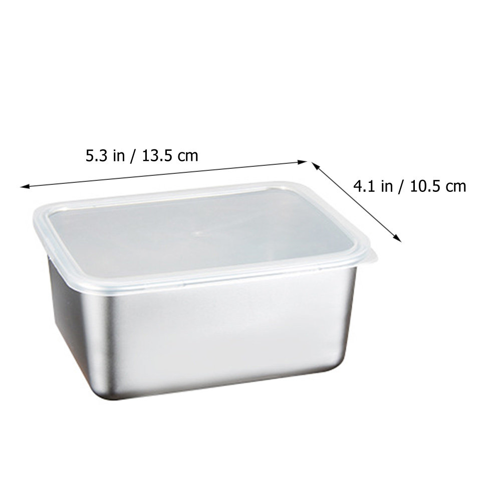 กล่องถนอมอาหารสแตนเลสแบบพกพา ก - Food Storage Containers Plastic Box บทวิจารณ์และราคา