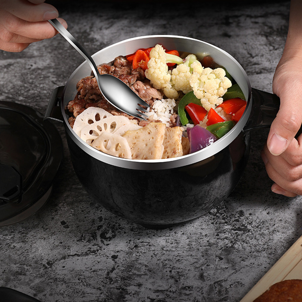 ชุดชามสแตนเลสสำหรับใส่บะหมี่ 1 - Food Storage In Stainless Steel บทวิจารณ์และราคา