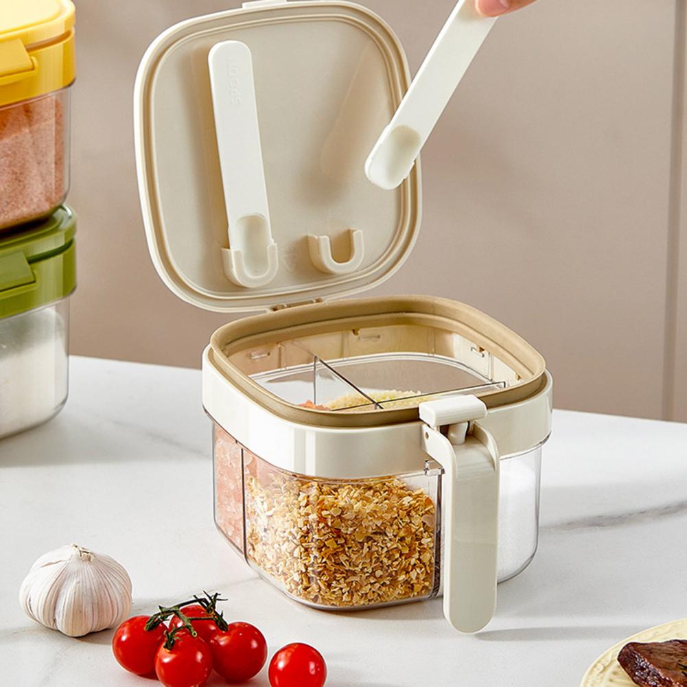 กล่องใส่เครื่องเทศแบบหลายช่องพ - Food Storage Kitchen Cabinet บทวิจารณ์และราคา