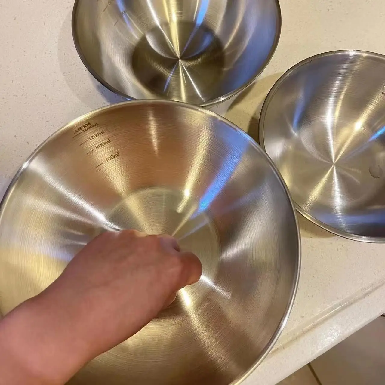ชุดชามสแตนเลส 1-3 ใบ พร้อมสเกล - Food Storage In Stainless Steel บทวิจารณ์และราคา