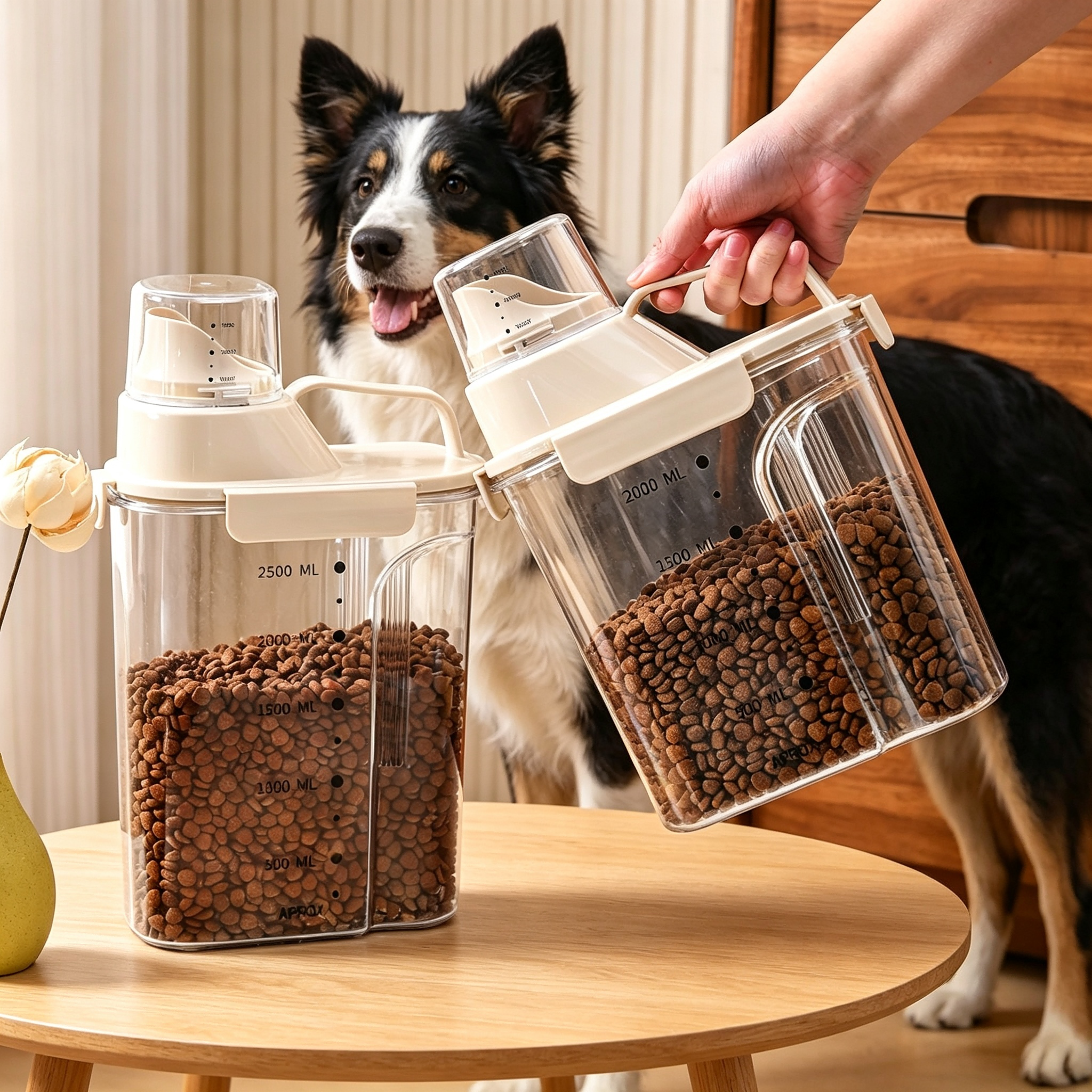 กล่องเก็บอาหารสัตว์เลี้ยงแบบสุ - Food Storage Containers Plastic Box บทวิจารณ์และราคา