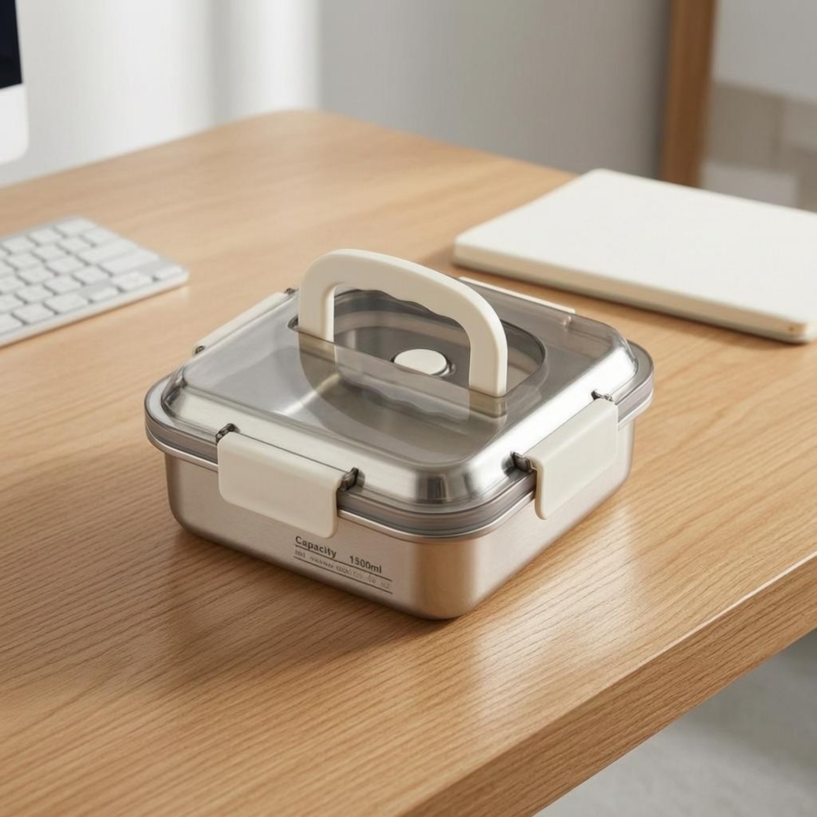ภาชนะเก็บอาหารสแตนเลส ฝาปิดโปร - Food Storage In Stainless Steel บทวิจารณ์และราคา