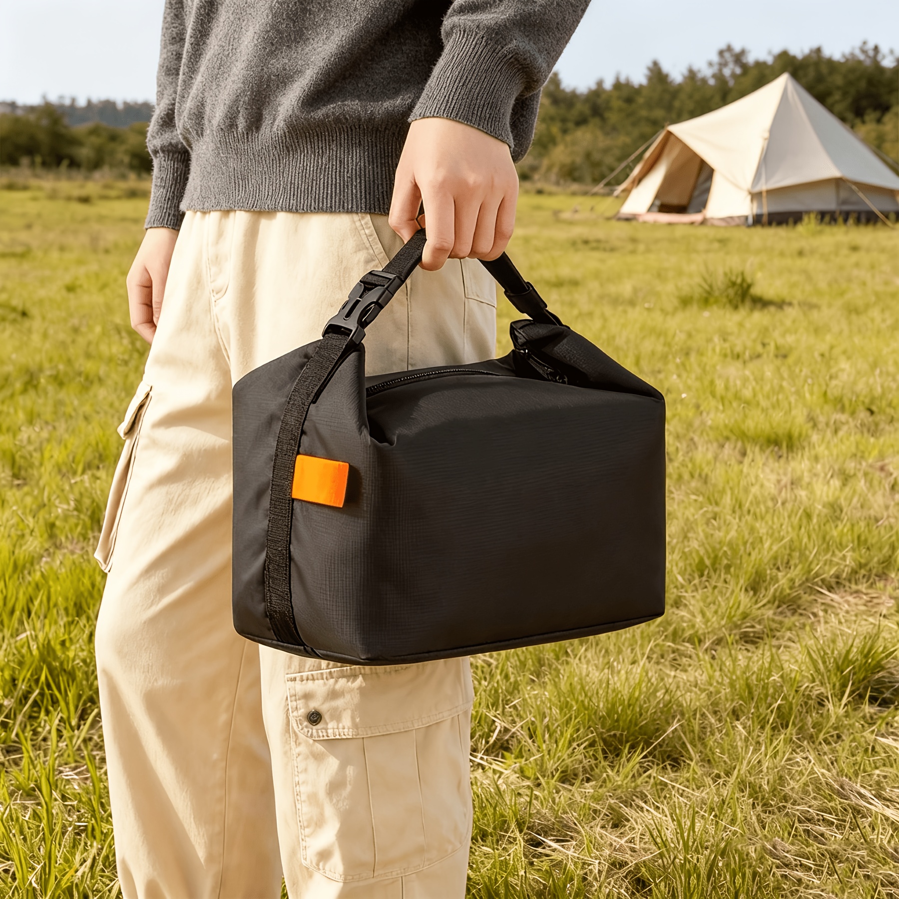 ถุงอาหารกลางวันแบบมีฉนวน ถุงเก - Food Storage Keep Warm บทวิจารณ์และราคา