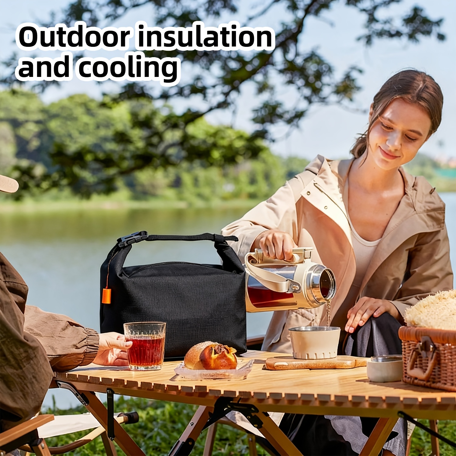 ถุงอาหารกลางวันแบบมีฉนวน ถุงเก - Food Storage Keep Warm บทวิจารณ์และราคา
