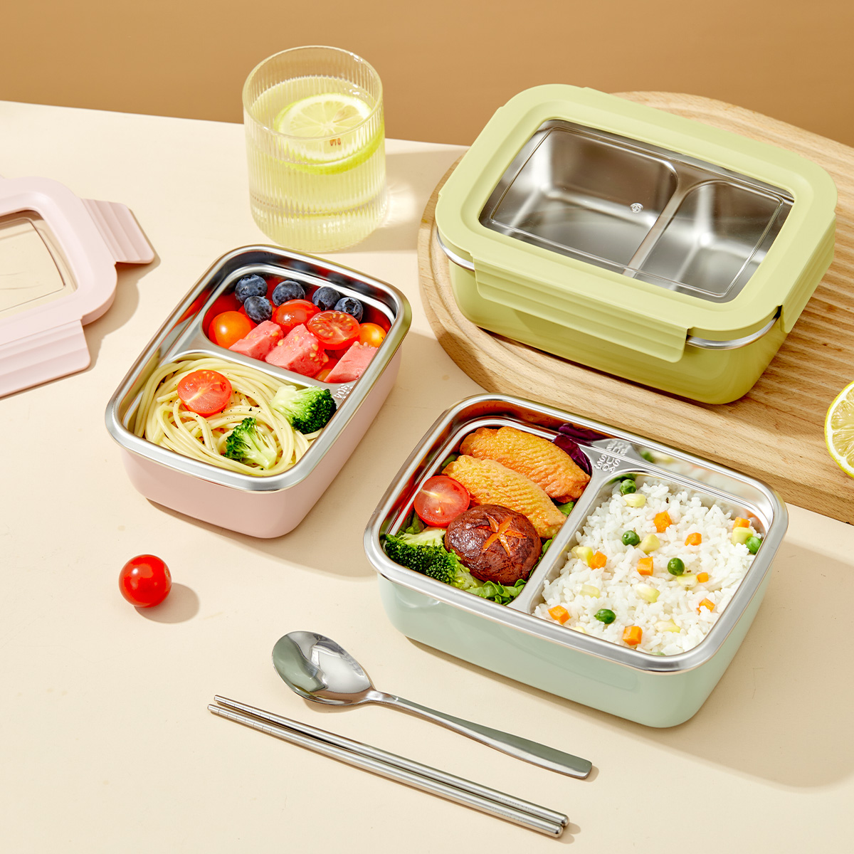 กล่องข้าวสแตนเลส 304 สำหรับไมโ - Food Storage Hot บทวิจารณ์และราคา