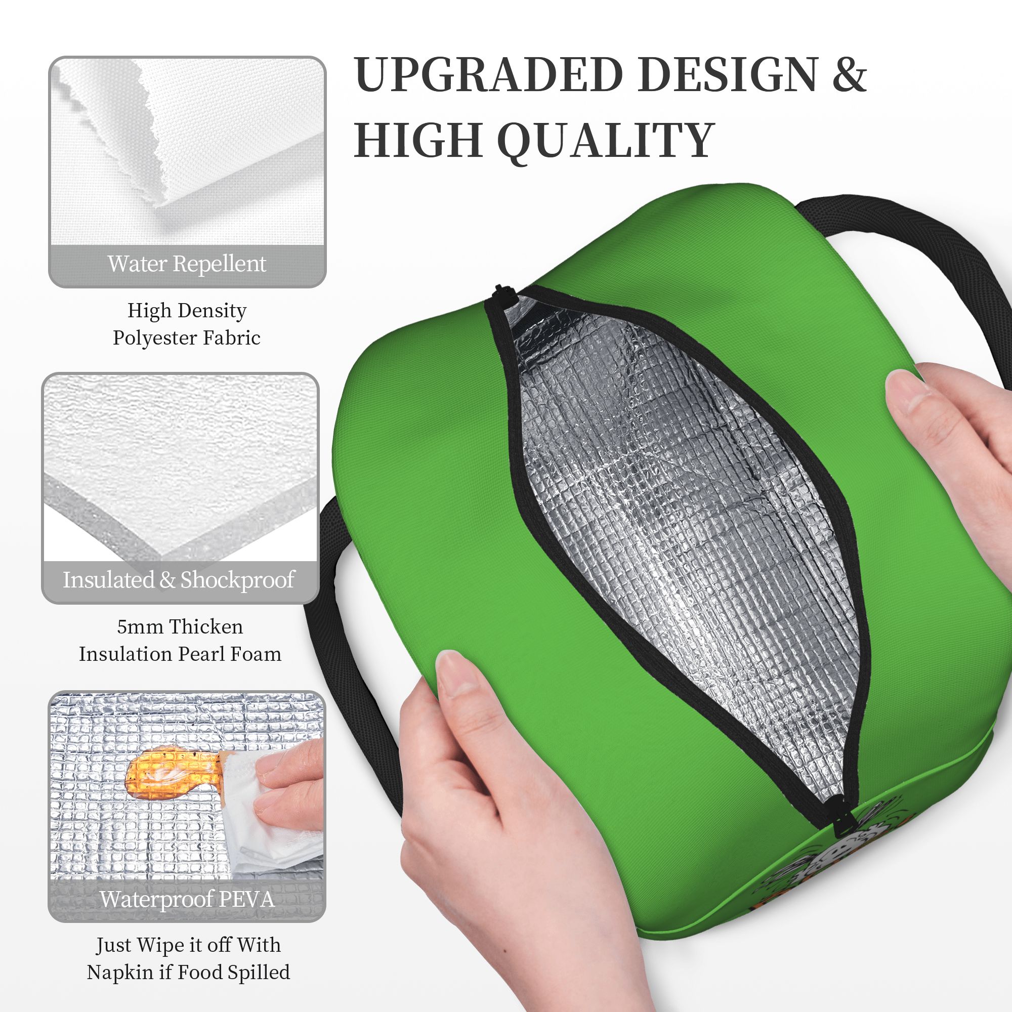 กระเป๋าใส่อาหารกลางวันแบบมีฉนว - Food Storage Hot บทวิจารณ์และราคา