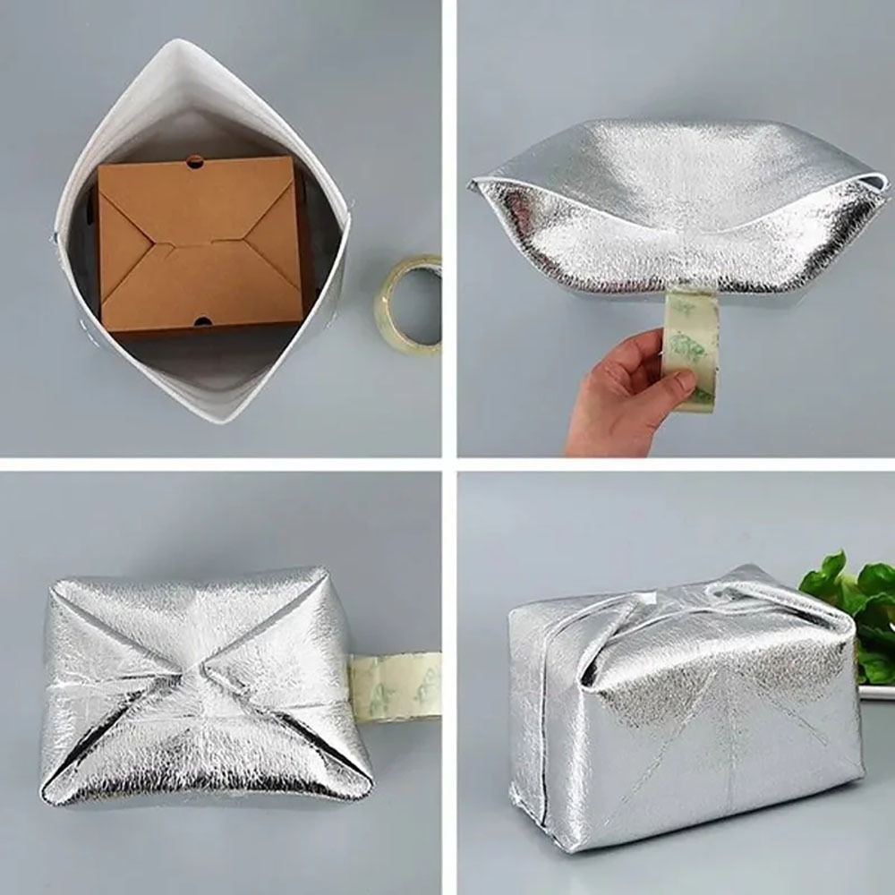 ถุงฟอยล์อลูมิเนียมเก็บความร้อน - Food Storage Keep Warm บทวิจารณ์และราคา