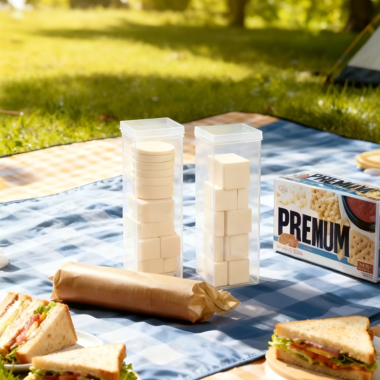 กล่องเก็บอาหารทรงสี่เหลี่ยมใสแ - Food Storage Containers Plastic Box บทวิจารณ์และราคา
