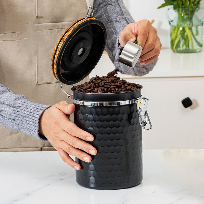 กระป๋องเก็บกาแฟสแตนเลสสำหรับคร - Food Storage In Stainless Steel บทวิจารณ์และราคา