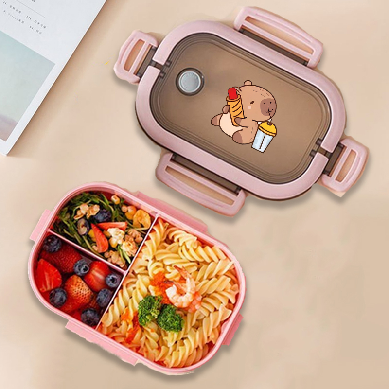 กล่องข้าวกลางวันลายคาปิบาร่า ล - Food Storage Order บทวิจารณ์และราคา
