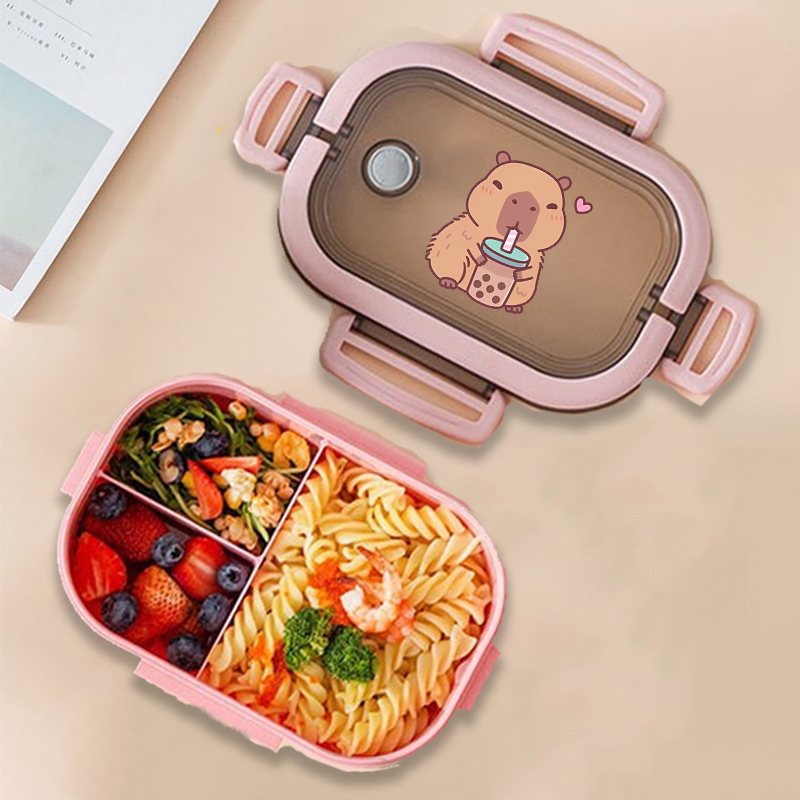 กล่องข้าวกลางวันลายคาปิบาร่า ล - Food Storage Order บทวิจารณ์และราคา