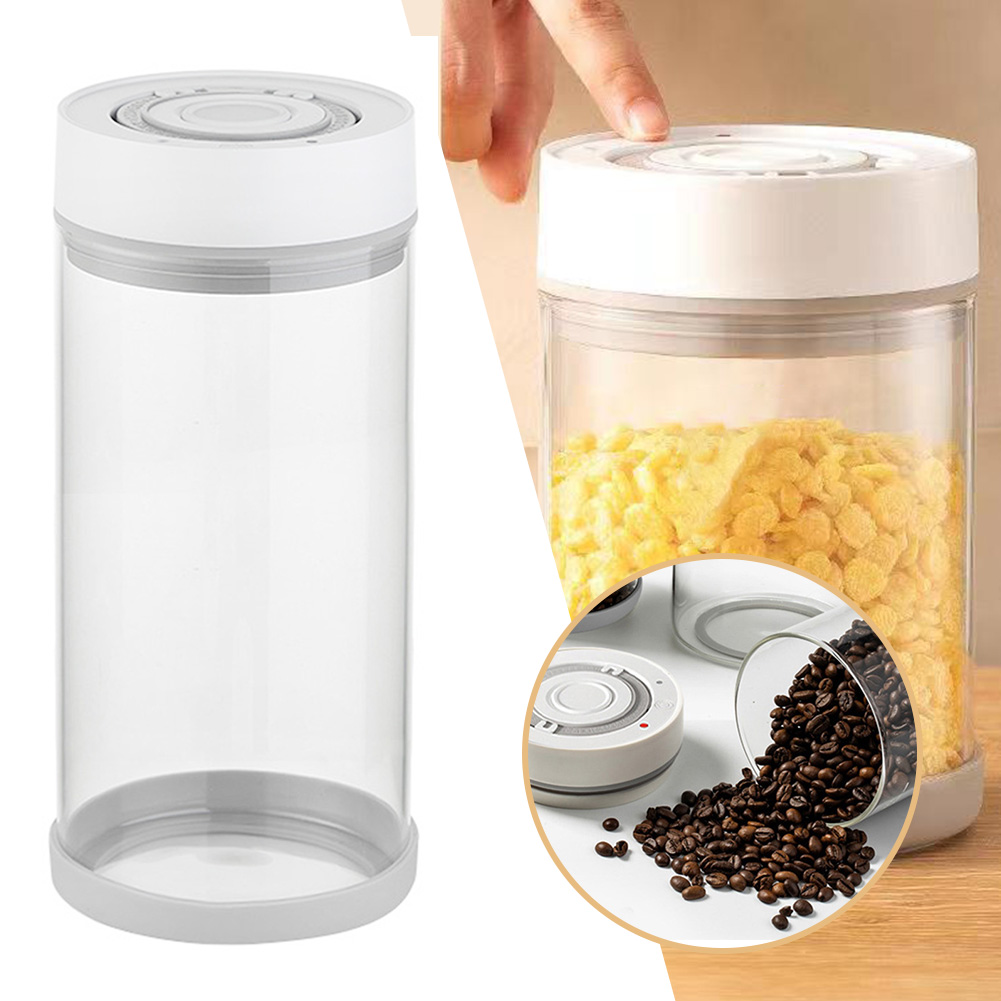 โถแก้วเก็บเมล็ดกาแฟแบบกันความช - Food Storage Order บทวิจารณ์และราคา