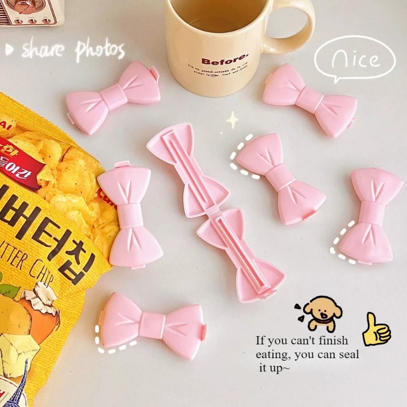 คลิปหนีบถุงอาหารน่ารัก 5 ชิ้น  - Food Storage Hot บทวิจารณ์และราคา