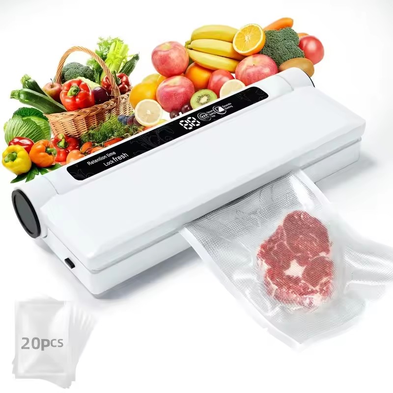 เครื่องซีลสูญญากาศสำหรับเก็บอา - Food Storage Vacuum Sealer Machine บทวิจารณ์และราคา