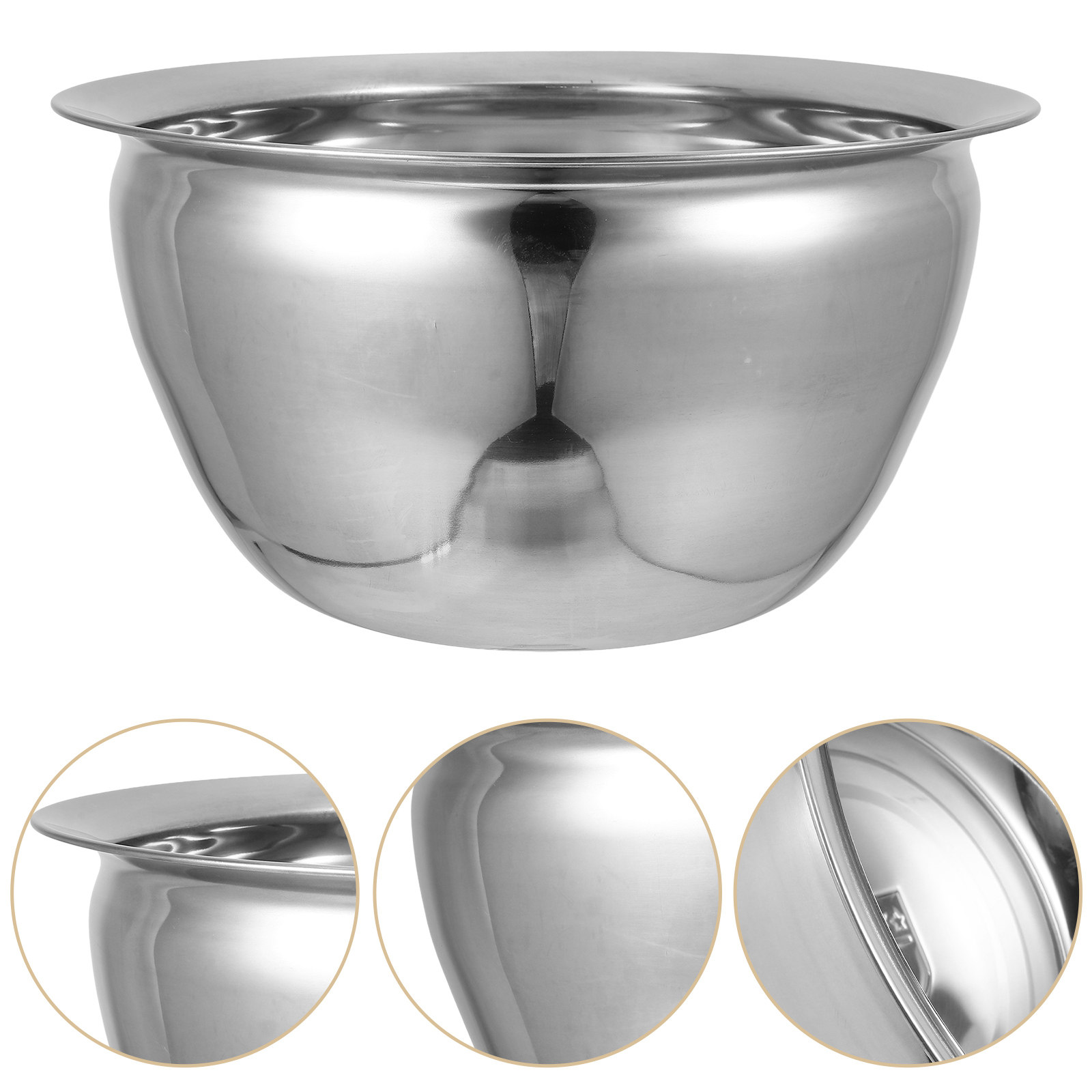 ชามสลัดสแตนเลส 7 ลิตร ชามผสมอา - Food Storage In Stainless Steel บทวิจารณ์และราคา