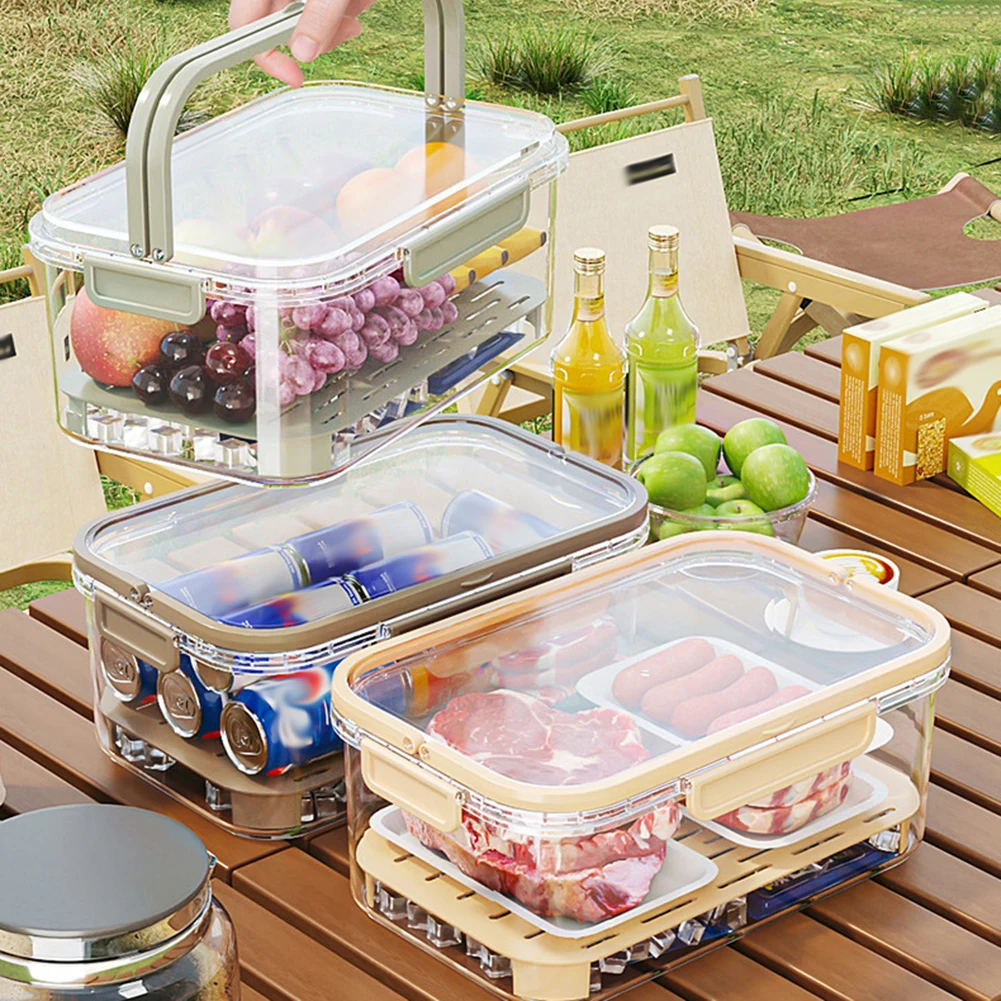ภาชนะเก็บอาหารแบบพกพาขนาดใหญ่ค - Food Storage Containers Plastic Box บทวิจารณ์และราคา